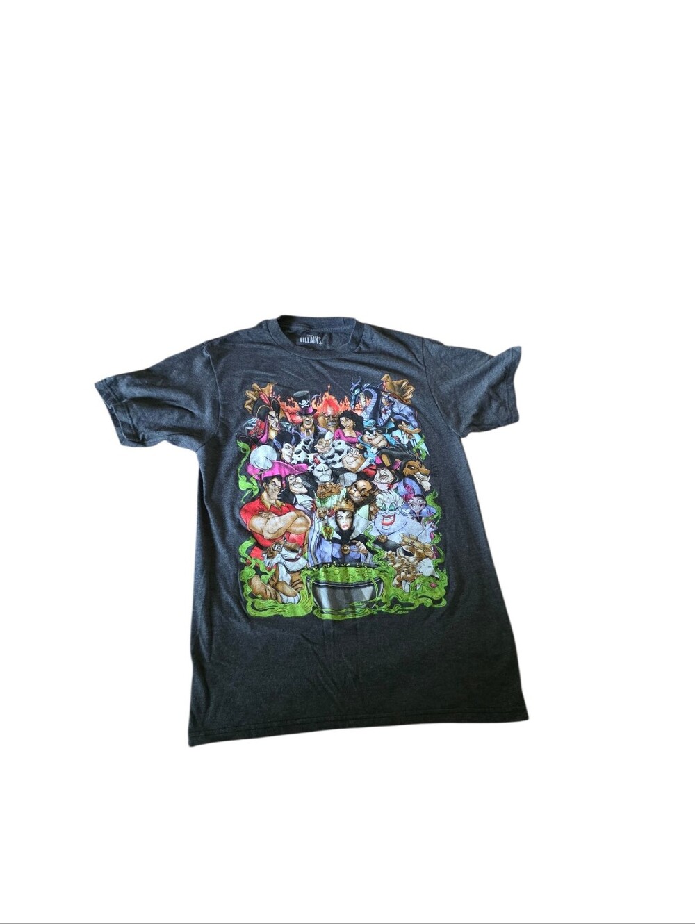 disney villains graphic t shirt unisex size small